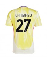 Juventus Andrea Cambiaso #27 Vieraspaita 2024-25 Lyhythihainen